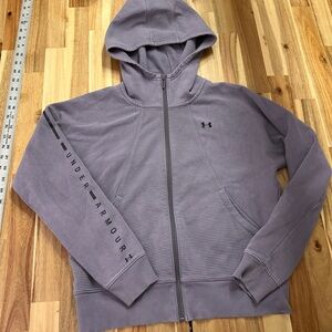Under‎ Armour Gray Full-Zip Sweatshirt